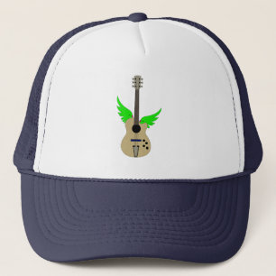 parrot on gutter trucker hat