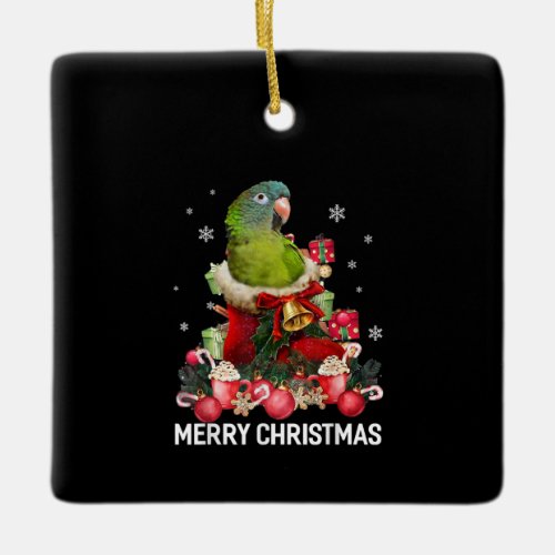 Parrot Ornament Decoration Christmas Tree Tee Xmas