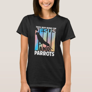 Parrot Outfit for Parrot Lovers Apparel for Boys P T-Shirt