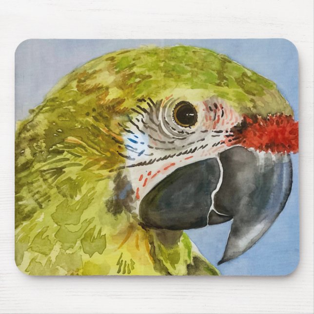 Parrot pad mouse pad (Front)
