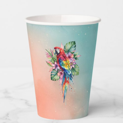 Parrot Paper Cups