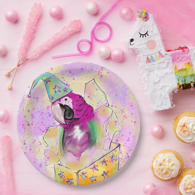 Parrot Paper Plates (Party)