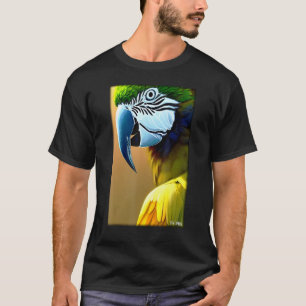 Parrot Parrots Bird Birds Macaw Animal Wild Animal T-Shirt