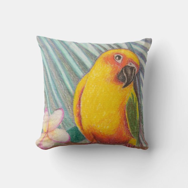 Parrot Pillow (Front)