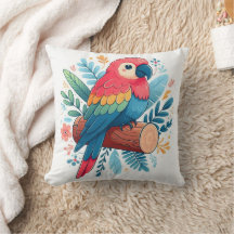 parrot pillow