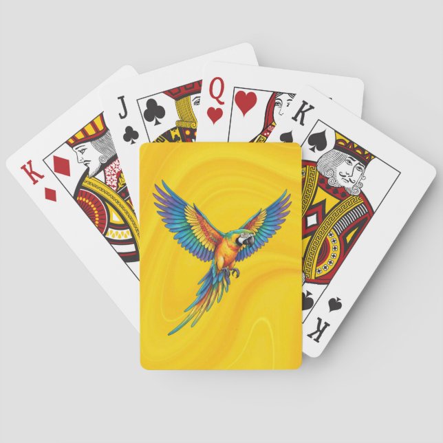 Parrot Poker Cards (Back)