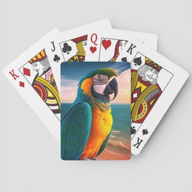 Parrot Poker Cards (Back)