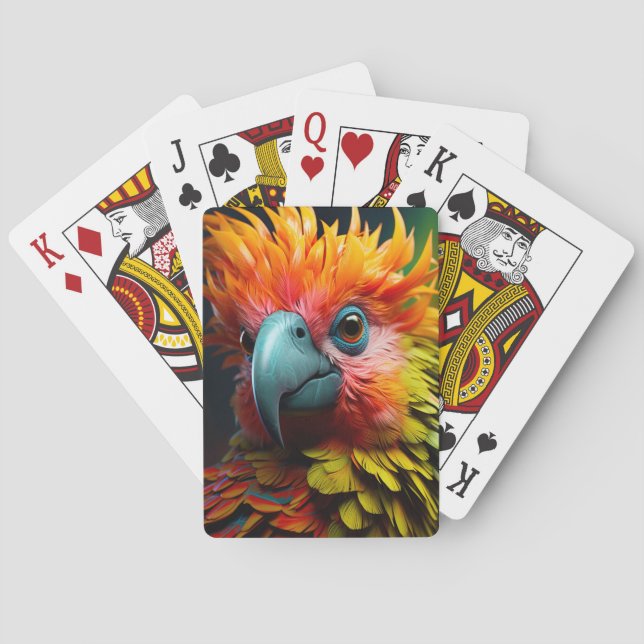 Parrot Poker Cards (Back)