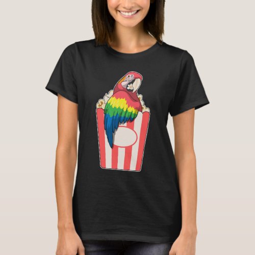 Parrot Popcorn T_Shirt