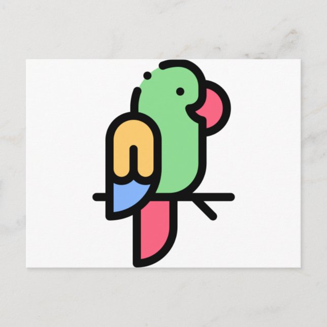Parrot Postcard (Front)