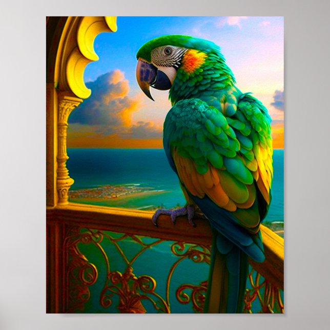 Parrot Poster (Front)