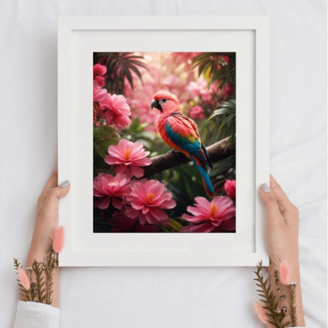 Parrot Print, Value Poster Paper (Matte) (Creator Uploaded)
