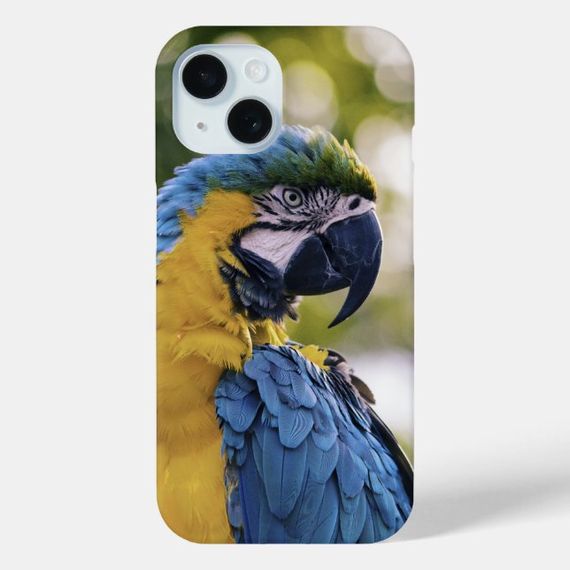 Parrot Profile Portrait Photograph Case-Mate iPhone Case (Back)