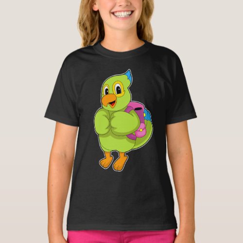 Parrot Pupil Backpack School T_Shirt