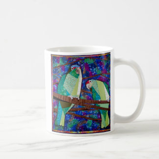 Parrot Quilt Mug
