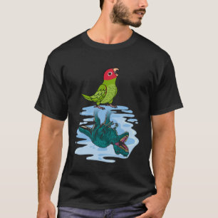 Parrot & Rex Reflection I Cherry headed Conure T-Shirt