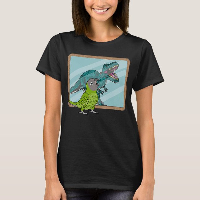 Parrot & Rex Reflection I Dusky headed Conure T-Shirt (Front)
