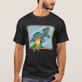Parrot & Rex Reflection I Green Cheek Pineapple Co T-Shirt