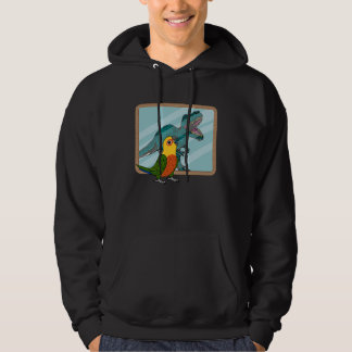 Parrot & Rex Reflection I Jenday Conure Hoodie