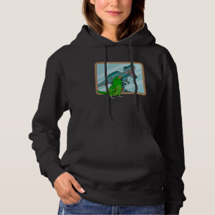 Parrot & Rex Reflection I Male Eclectus Hoodie