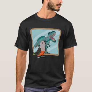 Parrot & Rex Reflection I Red bellied Parrot T-Shirt