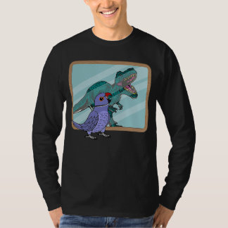 Parrot & Rex Reflection I Violet Indian Ringneck T-Shirt