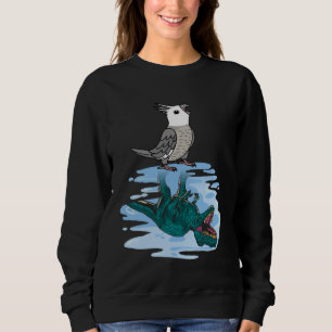 Parrot & Rex Reflection I White faced Grey Cockati Sweatshirt