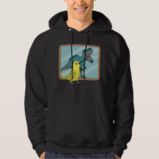 Parrot & Rex Reflection I Yellow Parrotlet Hoodie