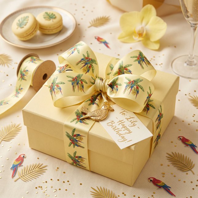 Parrot Satin Ribbon (Creator Uploaded)