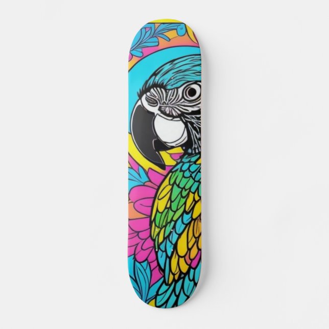 Parrot Skateboard (Front)