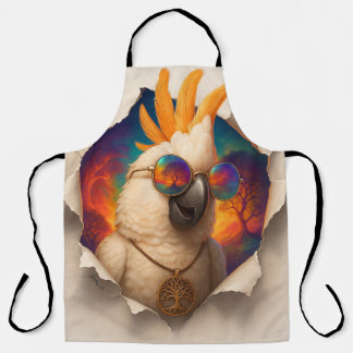 Parrot Skirt – Fun Boho Design Apron