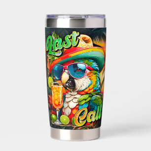 Parrot Sunset Last Call for Drinks Insulated Tumbler