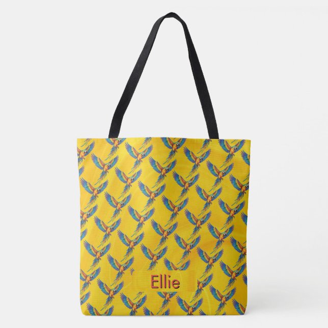 Parrot Tote Bag (Front)