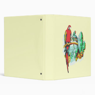 Parrot Trio 3 Ring Binder