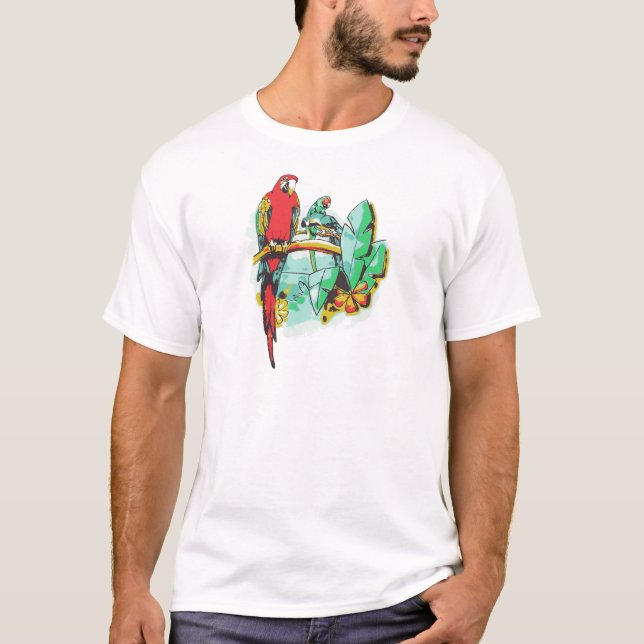 Parrot Trio T-Shirt (Front)