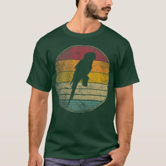 Parrot Tropical Beach Island Vintage Retro 70s 80s T-Shirt