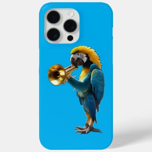 Parrot Trumpet player iPhone 15 Pro Max Case
