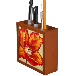 Parrot Tulip I Pencil/Pen Holder