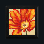 Parrot Tulip II Keepsake Box<br><div class="desc">Floral</div>