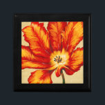Parrot Tulip II Keepsake Box<br><div class="desc">Floral</div>