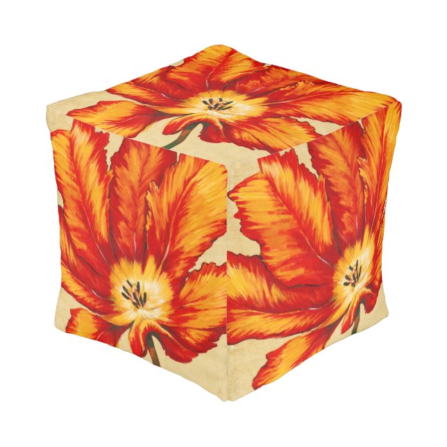 Parrot Tulip II Pouf (Angled Front)