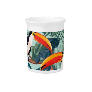 Parrot Water Jug Beverage Pitcher