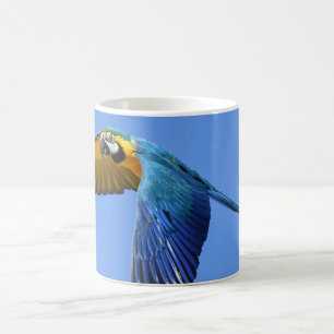 Parrot White Coffee Mug