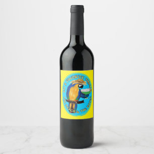 PARROT WINE LABEL