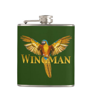 Parrot Wingman Flask