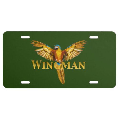 Parrot Wingman License Plate