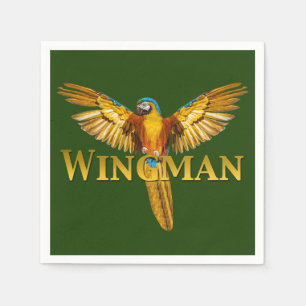 Parrot Wingman Napkins
