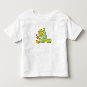 Parrot with Clinical thermometer Toddler T-shirt