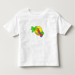 Parrot with Coconut Toddler T-shirt