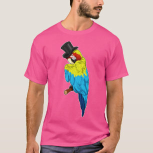 Parrot with Cylinder T-Shirt